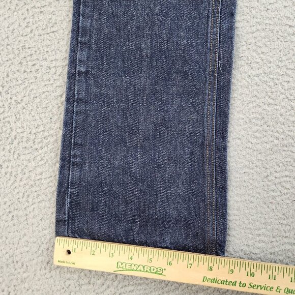 Dickies Jeans Women's 8P Petite Curvy Tapered Mid Rise Denim Workwear Pants - Picture 4 of 10